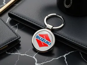Suzuki Key Ring Holder Stylish Alloy Metal Build